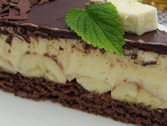 Bananen – Schokolade – Torte