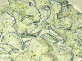 Schneller Gurkensalat