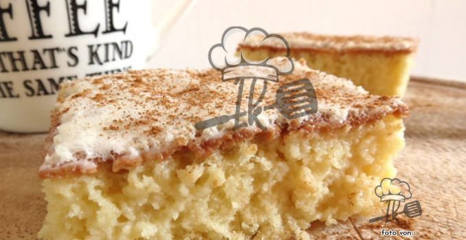 Tres leches – Dreierlei-Milch-Kuchen