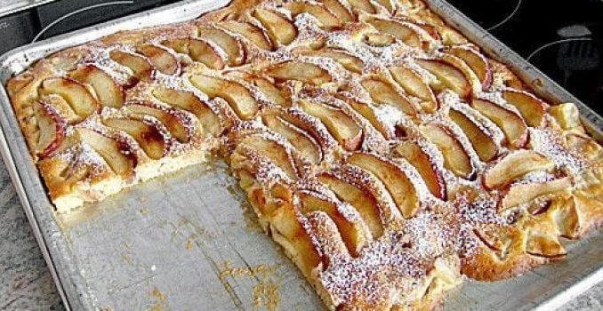 schnell und saftig apfelkuchen