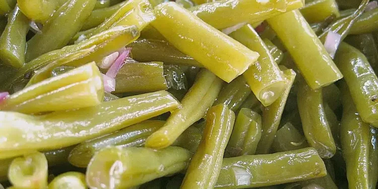 Bohnensalat! Ein schmackhafter klassiker