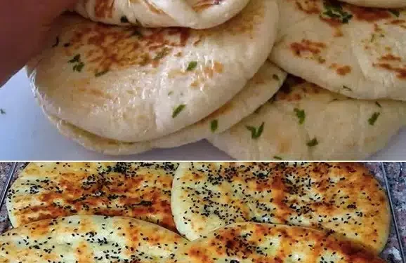 Türkisches Brot: Das leckerste und einfachste Brot, das Sie machen können! Weich und flauschig
