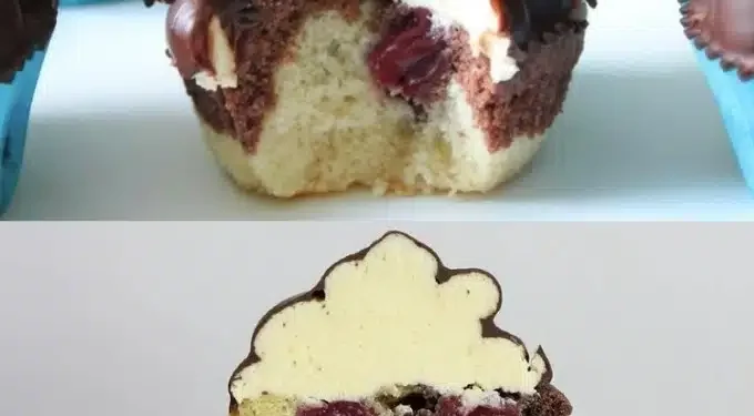 Donauwellen Muffins, Die backe ich immer wieder!