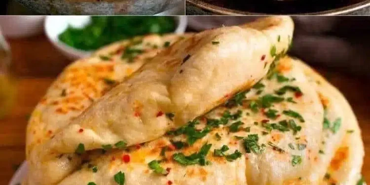 Türkisches Brot ist das einfachste und leckerste Brot, das Sie jemals backen werden.