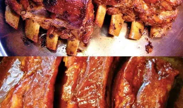 Zum fingerlecken, sowas von lecker! Dicke Rippchen aus dem Ofen