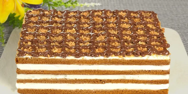 Kuchen in 5 Minuten! Das italienische Dessert, über das alle reden! Ein Kuchen, der auf der Zunge zergeht!