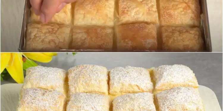 Kuchen in 5 Minuten! Sie werden diesen Kuchen jeden Tag backen. Einfach und lecker! Napoleon-Kuchen