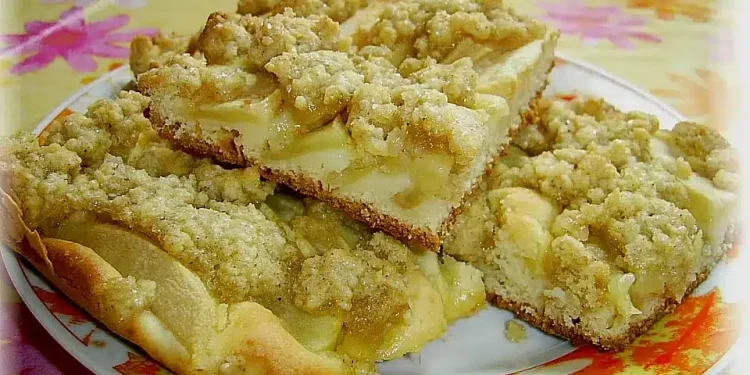Schneller Apfel – Streusel vom Blech