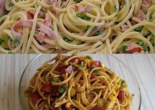 Spaghettisalat, Mhmm unglaublich lecker! ????