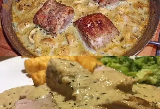 Boahh die sind der absolute Hammer, Filetbraten in Frischkäse Senfsauce