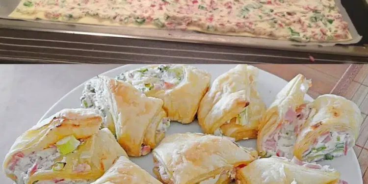 Flammkuchenrolle für die ganze Familie!