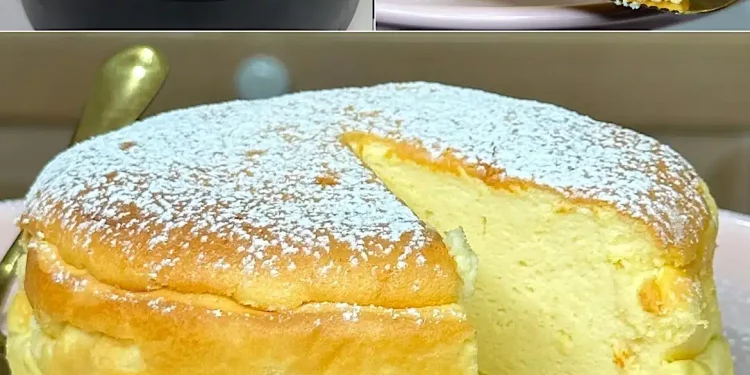 Joghurt-Wolkenkuchen: der weichste Kuchen aller Zeiten!