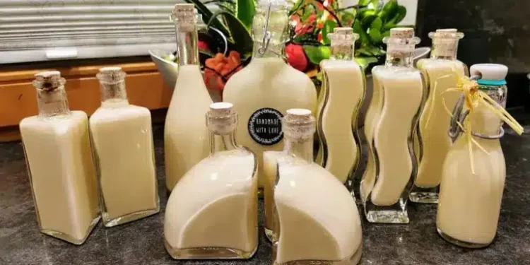 Engelchenlikör -schmeckt wie flüssiges Marzipan