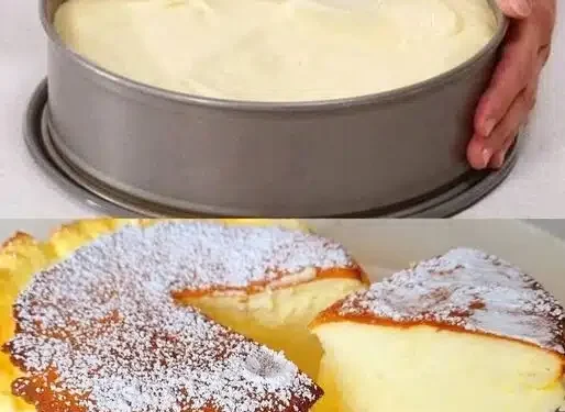 Ultracremiger Quarkkuchen ohne Boden in 5 Minuten im Ofen: Ich backe Käsekuchen nur noch So!