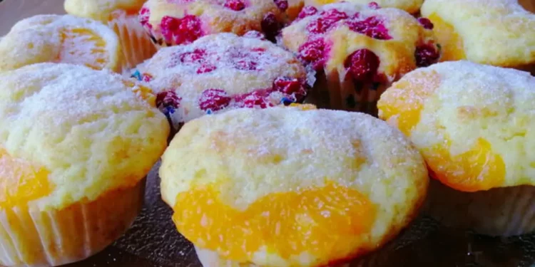 Blitzschnelle Quark-Muffins mit Obst, wooow Absolut leckeeer!