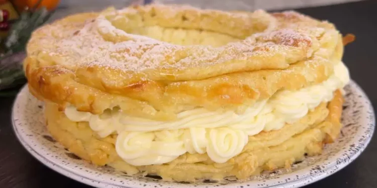 Polnischer Windbeutelkuchen, der Kuchen ist so lecker, dass ich ihn 3 mal die Woche backe!