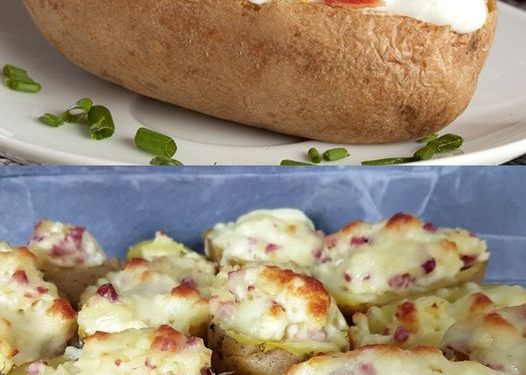 Gefüllte Kartoffeln