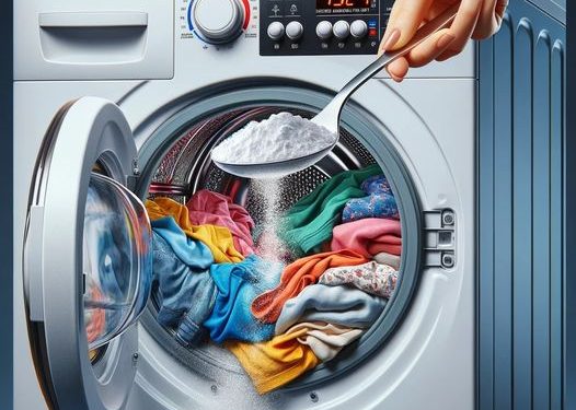 Sofort weiße Tücher mit nur einem Esslöffel dieser Zutat in die Waschmaschine geben