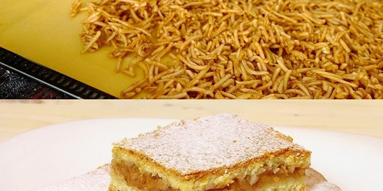Apfelkuchen vom Blech, nach Omas Geheimrezept