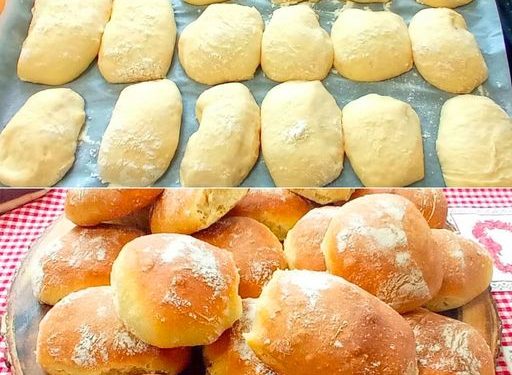Bäcker Brötchen mit 3 Zutaten, Die leckersten Brötchen die ich bisher nachgebacken habe