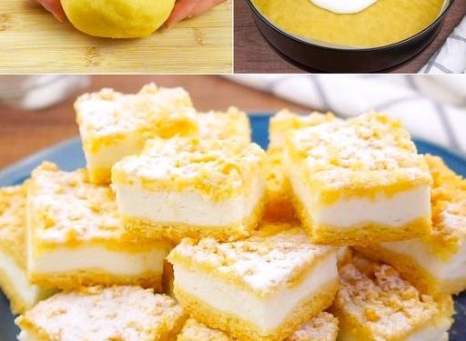 Der leckerste Streuselkuchen mit Quark den ich kenne! Du wirst ihn lieben!