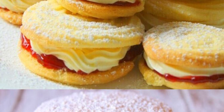 Kinder lieben dieses SUPER leckere Rezept- Himbeer Küsschen mit Buttercreme