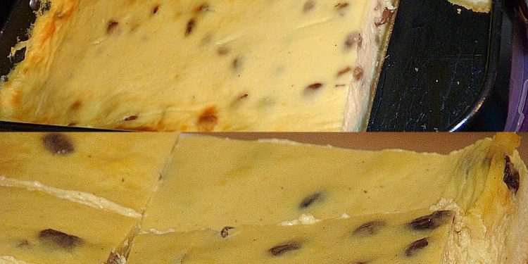 Omas cremiger Schmandkuchen mit Pudding Rezept