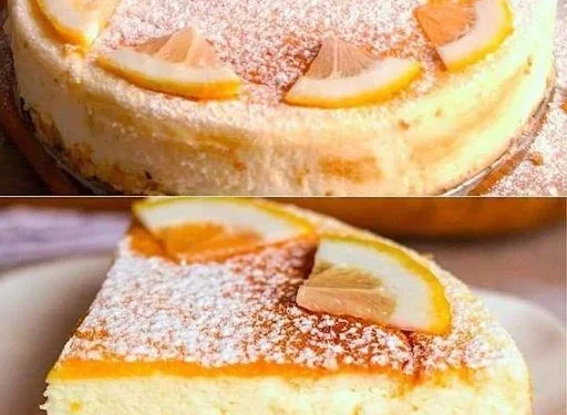 Käse-Soufflé-Kuchen: so fluffig und weich!