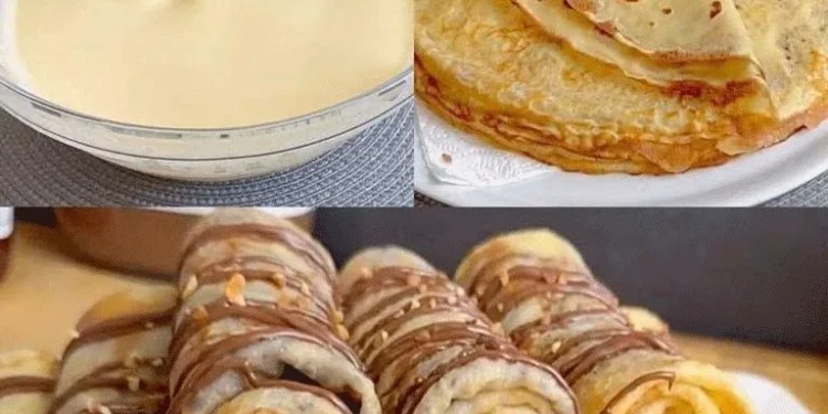 Absolut leckeeer, Quark Pfannkuchen mit Zimtzucker ohne Mehl