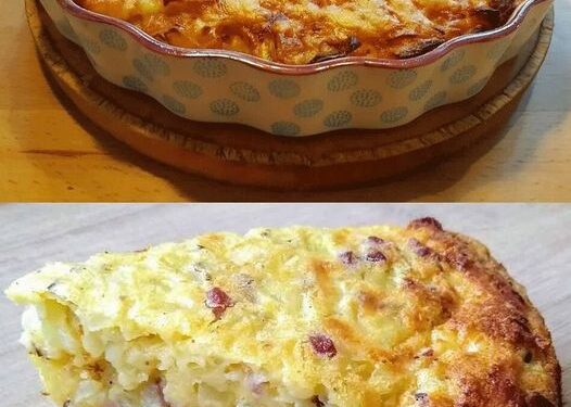 Bodenloser Zwiebelkuchen