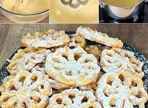 das Rezept für süße Pfannkuchen