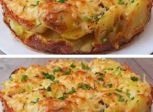 Einzigartiges und anderes Kartoffelomelett