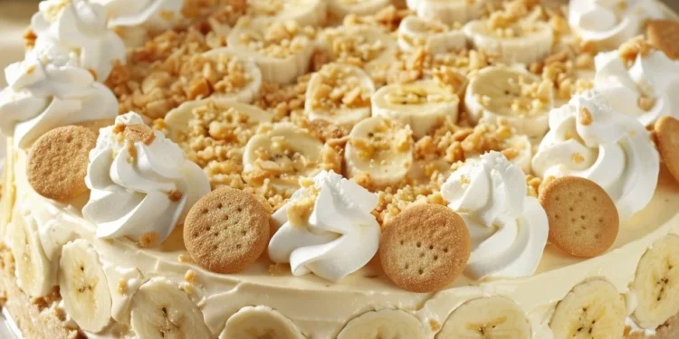 Banana Pudding Crunch Cheesecake