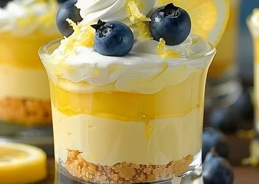 Zitrusglück Zitronen-Käsekuchen-Mousse