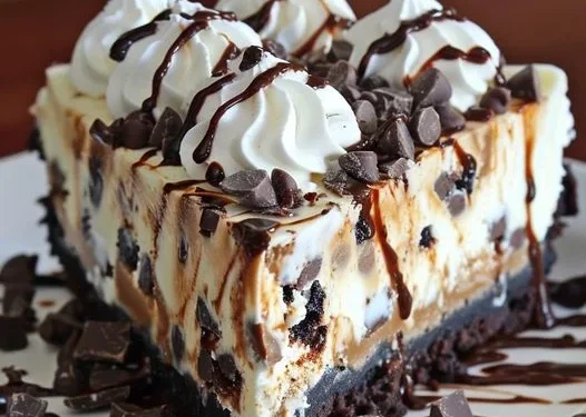 Heiße Fudge-Sundae-Brownie-Käsekuchen