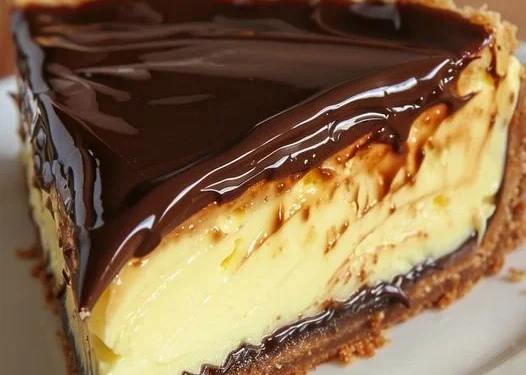 Boston Cream Pie Cheesecake