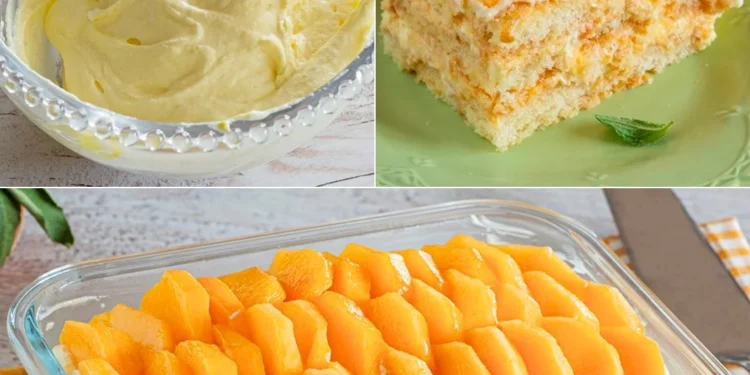 Pfirsich-Tiramisu: Das Rezept für die sommerliche und duftende Version