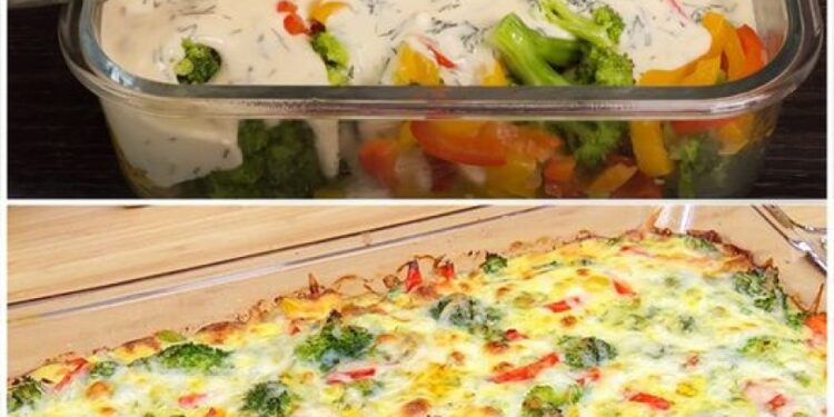 Brokkoli Käse Auflauf 100x besser als Fleisch soo lecker