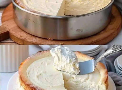 Quarkkuchen in 5 Minuten mit 850 g Quark & 2 Becher süße Sahne