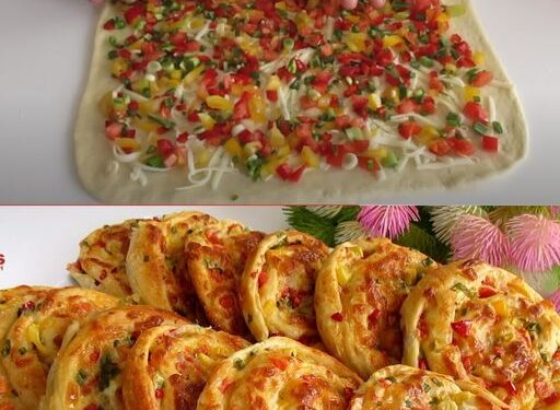 Ich backe es seit Jahren mit 2 Packung Blätterteig