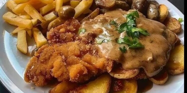 Hänschen Schnitzel Mit Pommes Und Rahm Champions