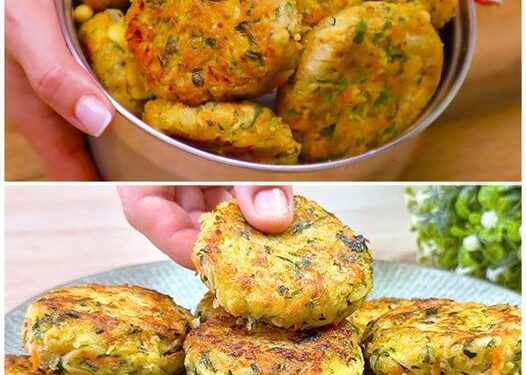 Schnelle Gemüsefrikadellen Ein Rezept, das mir geholfen hat Gewicht zu verlieren