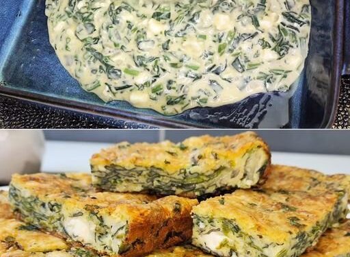 Spinatpita mit 250 g Topfen die 2x im Woche backe