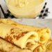 Quark Pfannkuchen mit Pudding ohne Mehl in 4 Minuten