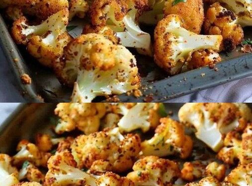 Knuspriger Blumenkohl mit Reibekäse und 20 Minuten Backzeit