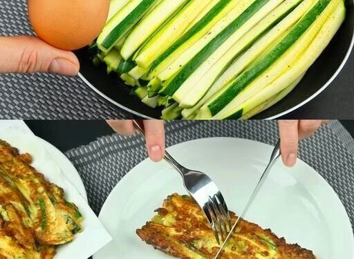 Fur mich besser als Fleisch, Zucchini mit 100 g Parmesankäse