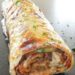 Ich nehme 1 Rolle Blätterteig mit 400 gr Rinderhack einfach köstlich