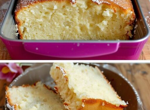 Omas Vanillepudding Kuchen mit Vanillepudding ein Tassenrezept