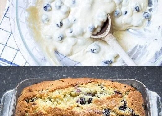Italienischer Joghurtkuchen mit Heidelbeeren in wenigen Minuten