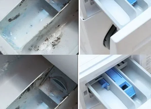 Der geniale Trick zum Reinigen der Waschmaschinenschublade: Sie ist wieder wie neu und frei von Schimmel